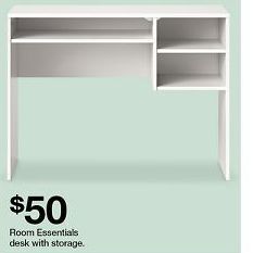 Target Desk with storage offer