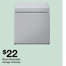 Target Storage ottoman offer