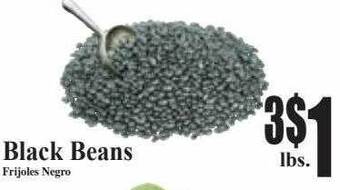 Baja Ranch Black beans offer