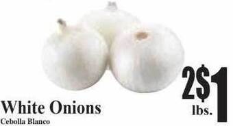 Baja Ranch White onions offer