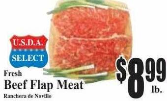 Baja Ranch Beef flap meat offer