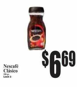 Baja Ranch Nescafe clasico offer