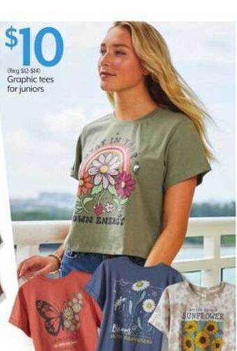 Bealls Graphic tees for juniors offer