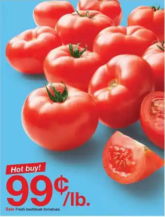 Target Fresh beefsteak tomatoes offer