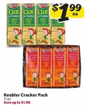 Winn Dixie Keebler cracker pack offer