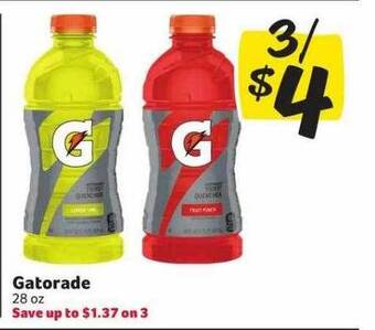 Winn Dixie Gatorade offer