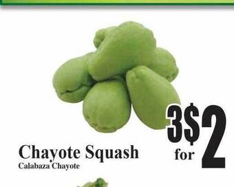Baja Ranch Chayote squash offer