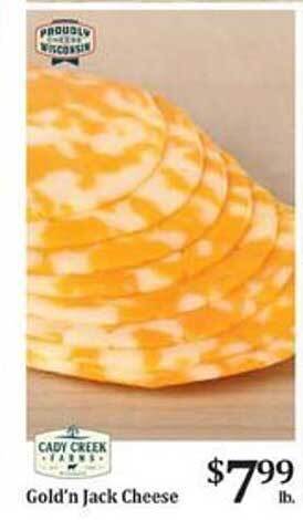 Rosauers Gold'n jack cheese offer