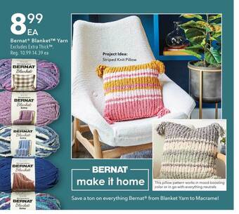 JOANN Bernat® blanket™ yarn offer