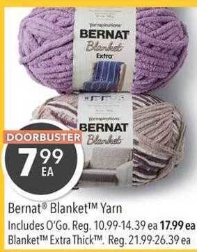 JOANN Bernat® blanket™ yarn offer