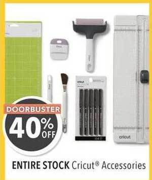 JOANN Cricut® accessories offer