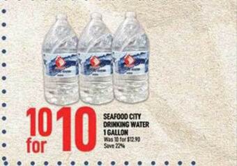 Seafood City Seafood city drinking water offer