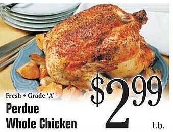 Morton Williams Perdue whole chicken offer