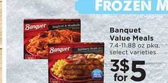 SHOPPERS Banquet value meals offer