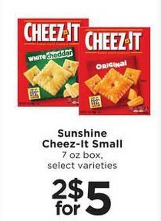 Sunshine cheezit small