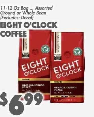 The Food Emporium Eight o'clock coffee offer