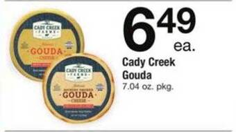 ACME Cady creek gouda offer