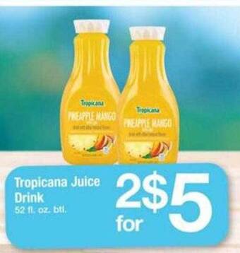 ACME Tropicana juice drink offer