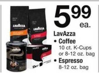ACME Lavazza coffee or espresso offer