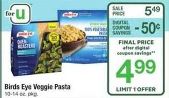 ACME Birds eye veggie pasta offer
