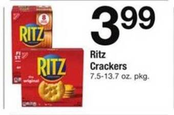 ACME Ritz crackers offer