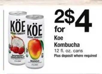 ACME Koe kombucha offer