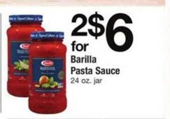 ACME Barilla pasta sauce offer