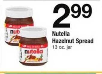 ACME Nutella hazelnut spread offer
