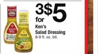 ACME Ken's salad dressing offer