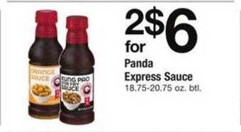 ACME Panda express sauce offer