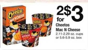 ACME Cheetos mac n cheese offer