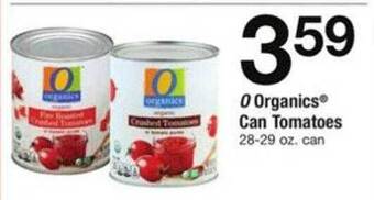 ACME O organics® can tomatoes offer
