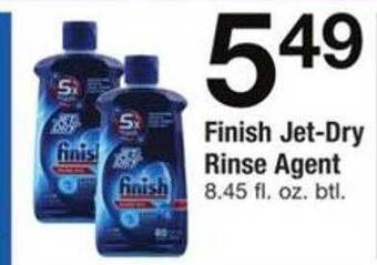 ACME Finish jet-dry rinse agent offer