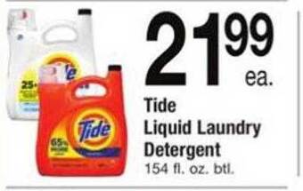 ACME Tide liquid laundry detergent offer