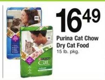 ACME Purina cat chow dry cat food offer