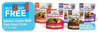 ACME Nature's garden multi pack snack packs offer