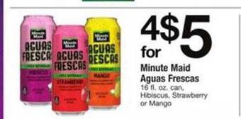 ACME Minute maid aguas frescas offer