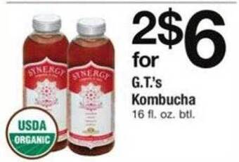 ACME G.t.'s kombucha offer
