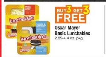 ACME Oscar mayer basic lunchables offer