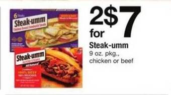 ACME Steak-umm offer