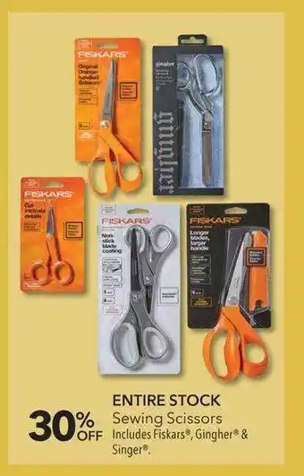JOANN Sweing scissors offer