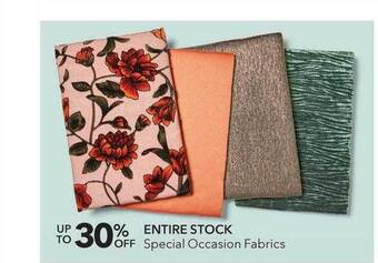 Special occasion fabrics