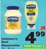 Weis Markets Hellmann's real mayonnaise offer