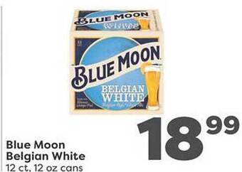 Weis Markets Blue moon belgian white offer
