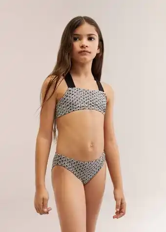 Mango Printed bikini top offer