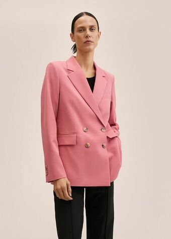 Mango Double-breasted blazer offer