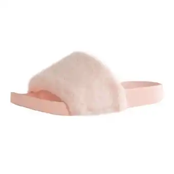 Payless Mudd girls furry pool slide sandal offer