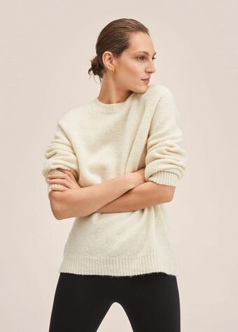 Mango Oversize knit sweater offer