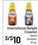 International delight creamer