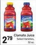 Foodarama Clamato juice offer